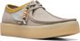 Clarks Grijze Wallabee Cup Platte Schoenen Gray Heren - Thumbnail 2