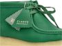 Clarks Groene leren Wallabee laars Mocassin stijl Green Heren - Thumbnail 7