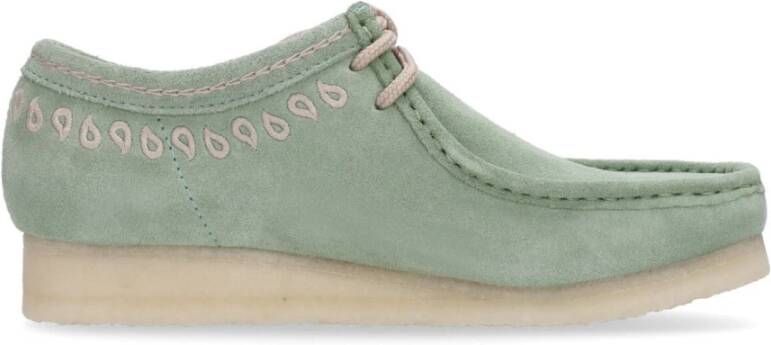 Clarks Groene Mocassin Lifestyle Schoen Green Heren