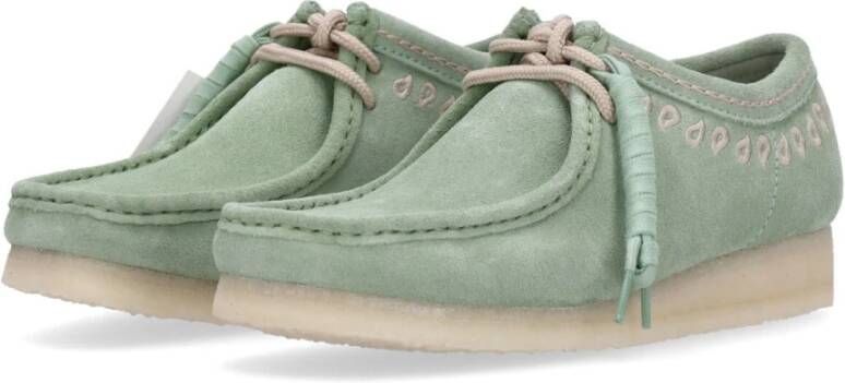 Clarks Groene Mocassin Lifestyle Schoen Green Heren