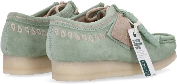 Clarks Groene Mocassin Lifestyle Schoen Green Heren
