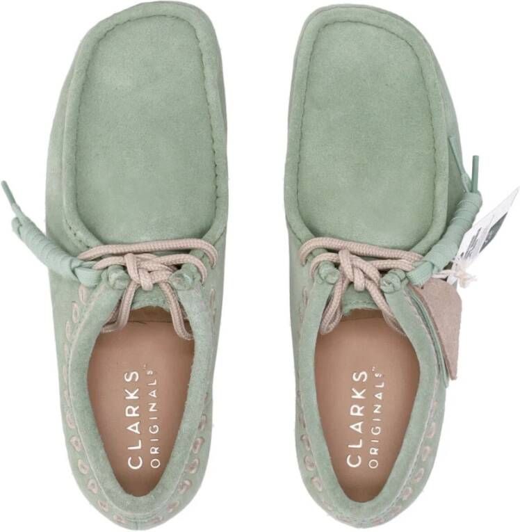 Clarks Groene Mocassin Lifestyle Schoen Green Heren
