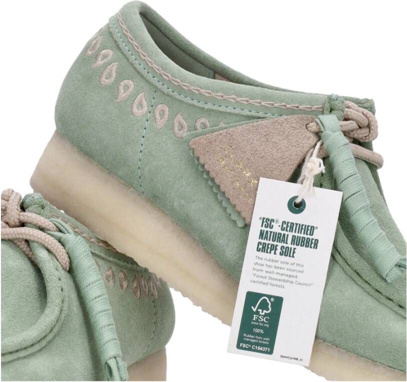 Clarks Groene Mocassin Lifestyle Schoen Green Heren