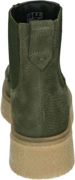 Clarks Groene Sportieve Mid-Top Schoenen