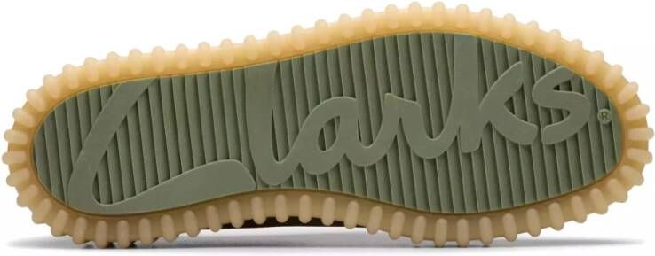 Clarks Groene veterschoen voor vrouwen