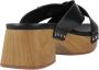 Clarks Heeled Mules Black Dames - Thumbnail 3