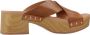 Clarks Heeled Mules Brown Dames - Thumbnail 4