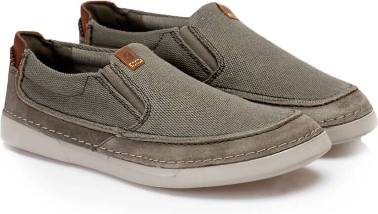 Clarks Heren Gereld Step Casual Schoenen Gray Heren