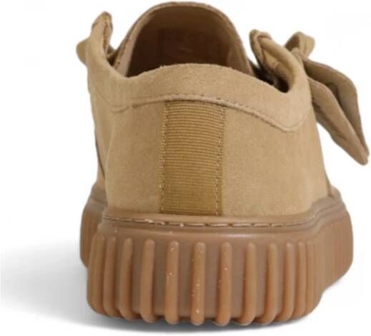 Clarks Heren Suede Schoenen Herfst Winter Collectie Beige Heren