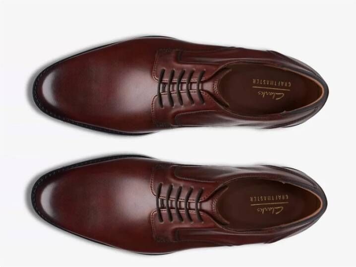 Clarks Kant Craftarlo Schoenen Brown Heren