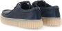 Clarks Blauwe Leren Veterschoenen Blue Heren - Thumbnail 9