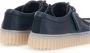 Clarks Blauwe Leren Veterschoenen Blue Heren - Thumbnail 12
