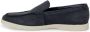 Clarks Klassieke Leren Schoenen met 2 cm Hak Blue - Thumbnail 13