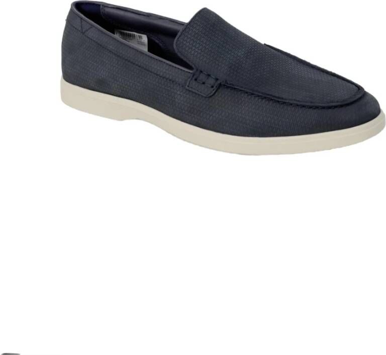 Clarks Klassieke Slip-On Loafer Navy Blue Heren
