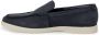 Clarks Klassieke Slip-On Loafer Navy Blue Heren - Thumbnail 3