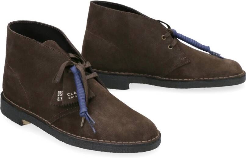 Clarks Klassieke Suede Desert Boots Brown Heren