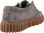 Clarks Klassieke Veterschoenen Torhill Lo Gray Heren - Thumbnail 5