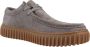 Clarks Klassieke Veterschoenen Torhill Lo Gray Heren - Thumbnail 6