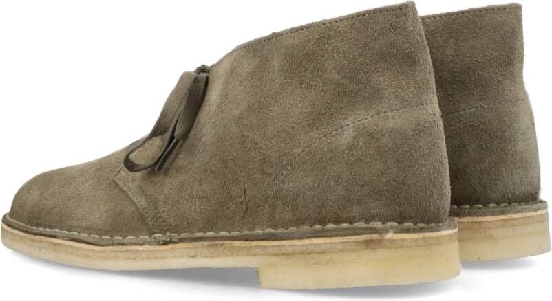 Clarks Lace-up Boots Green Heren