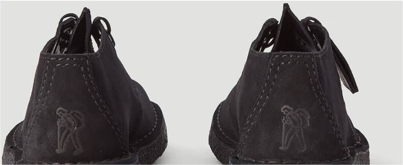Clarks Laced Shoes Black Heren
