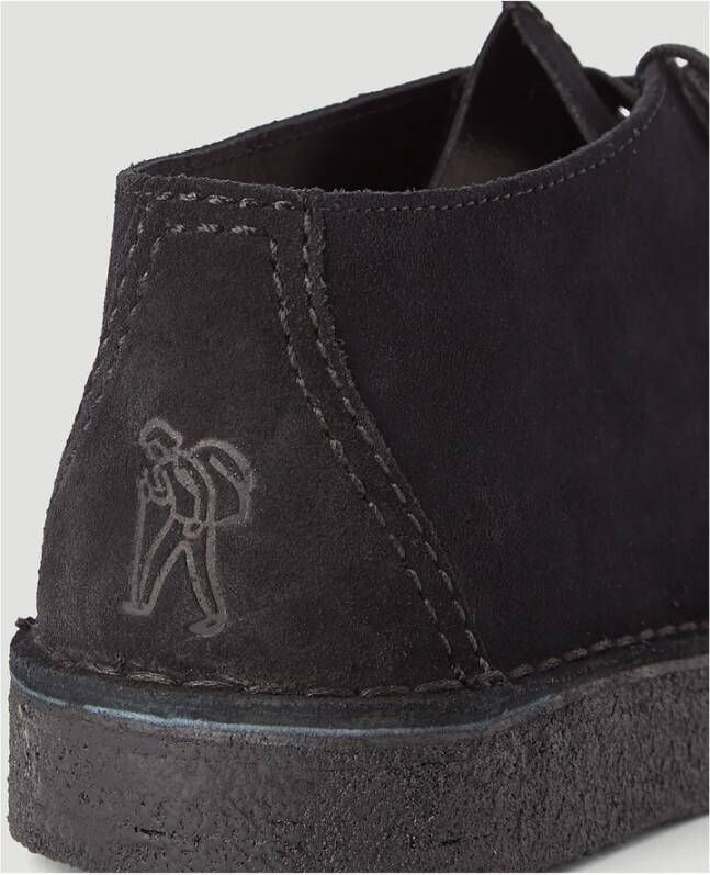 Clarks Laced Shoes Black Heren