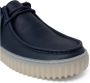 Clarks Blauwe Leren Veterschoenen Blue Heren - Thumbnail 5
