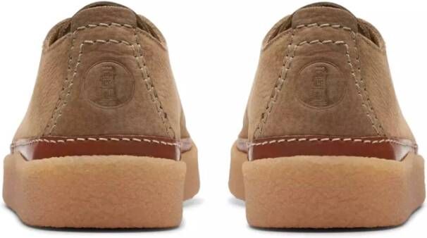 Clarks Laced Shoes Brown Heren