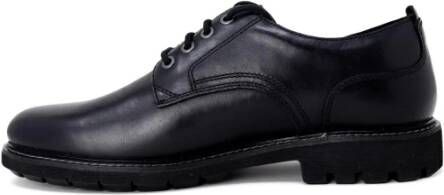 Clarks Leren instappers met veters Black Heren