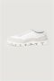 Clarks Witte Sneakers met Veters voor nen White - Thumbnail 34