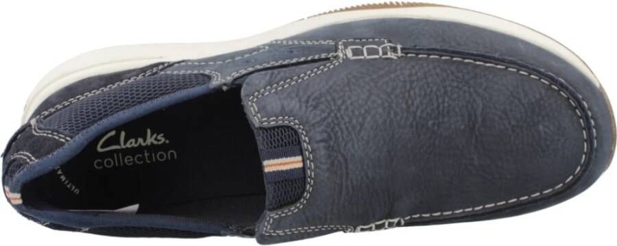 Clarks Loafers Blue Heren