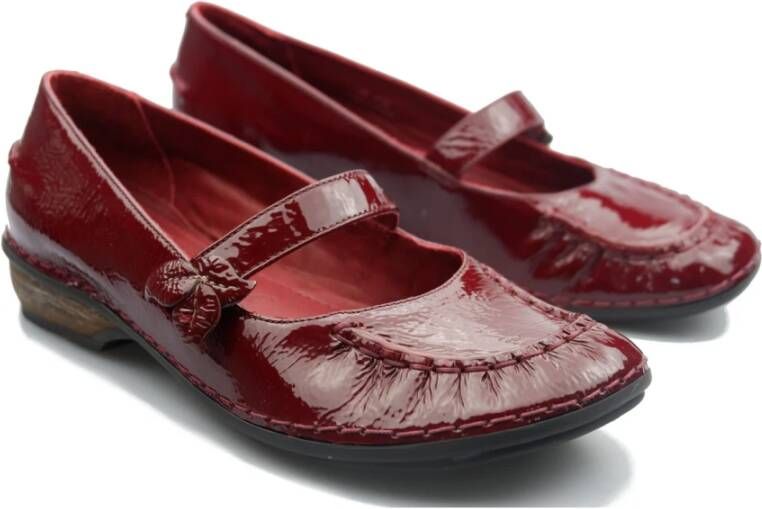 Clarks Loafers Rood Dames