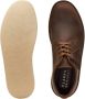 Clarks Coal London Beeswax Bruin Leer Lage veterschoenen - Thumbnail 12