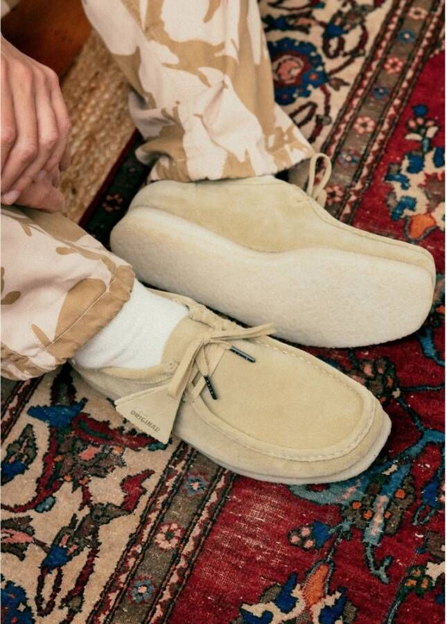 Clarks Maple Wallabee Suede Schoenen