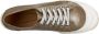 Clarks Metallic Leren Street Chic Sneaker Beige Dames - Thumbnail 4