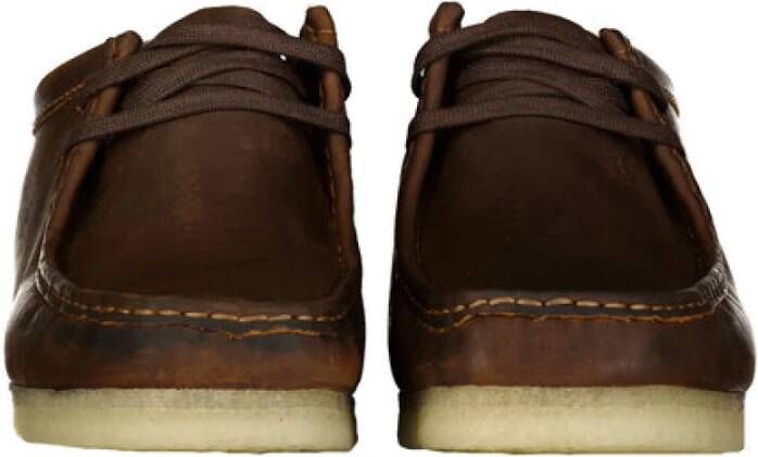 Clarks Originele Wallabee Schoenen Bruin Heren