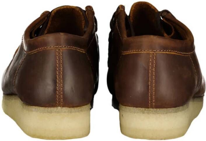 Clarks Originele Wallabee Schoenen Bruin Heren