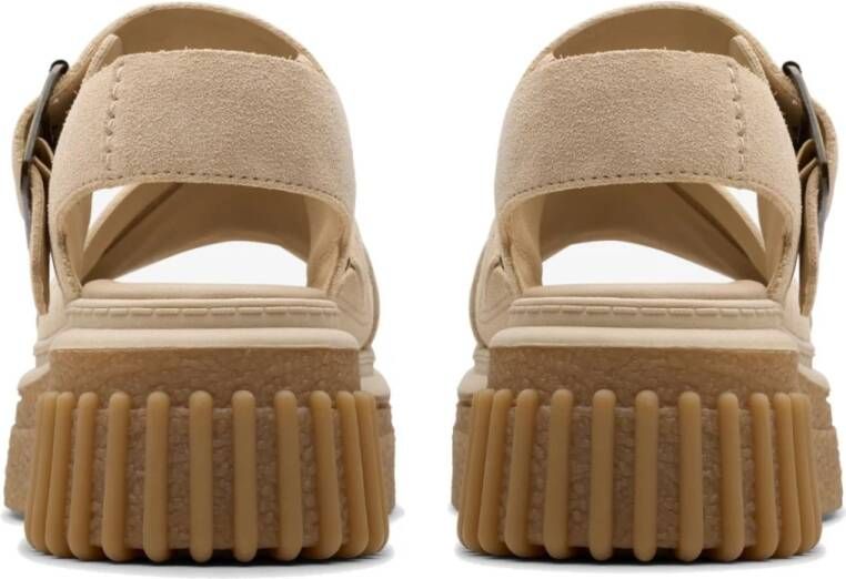 Clarks Platte sandalen