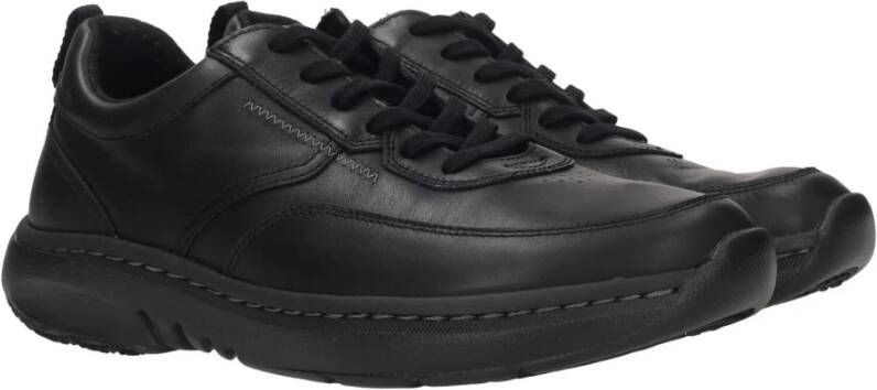 Clarks Heren Werk Lace-Up Sneakers Zwart Heren