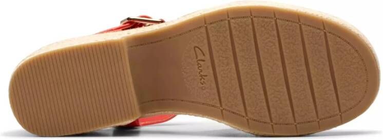 Clarks Rode damessandaal Coledale Strap