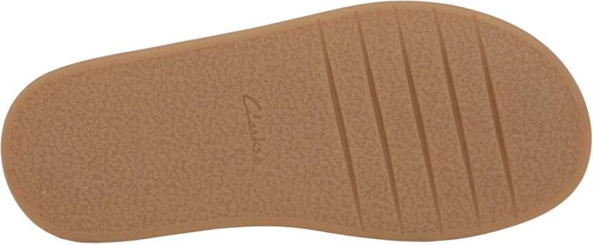 Clarks Rode Leren Dames Sandaal Aristella Sun