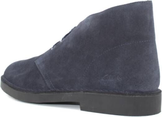 Clarks Shoes Blue Heren