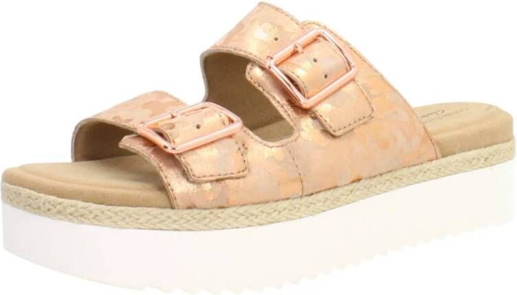 Clarks Sliders Pink Dames