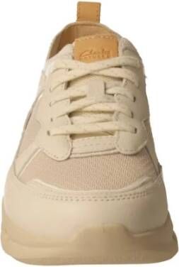 Clarks Sneakers Beige Dames