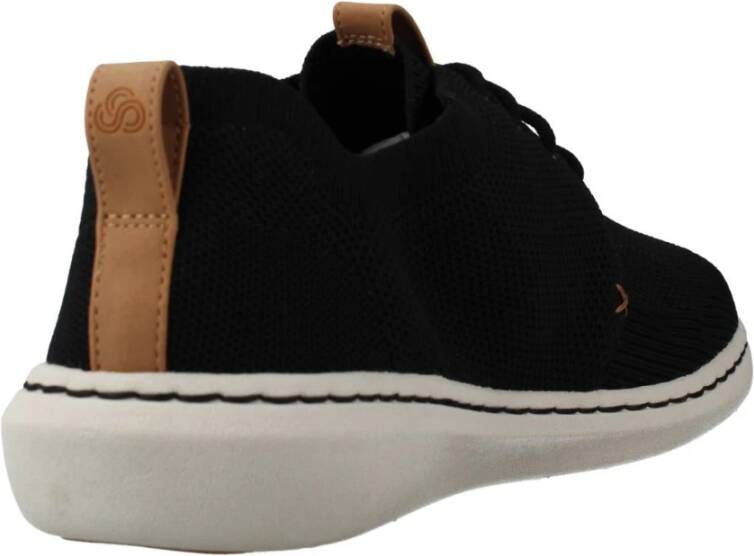 Clarks Sneakers Black Heren