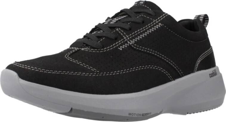 Clarks Stijlvolle Heren Sneakers Black Heren