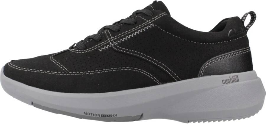 Clarks Sneakers Black Heren