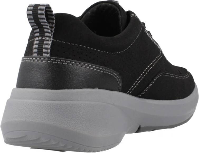 Clarks Stijlvolle Heren Sneakers Black Heren