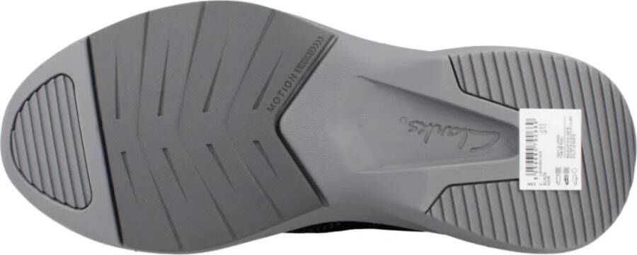 Clarks Stijlvolle Heren Sneakers Black Heren