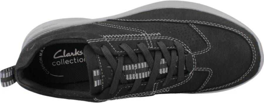 Clarks Stijlvolle Heren Sneakers Black Heren