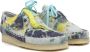 Clarks Turquoise Tye-Die Sneakers Blauw Heren - Thumbnail 2